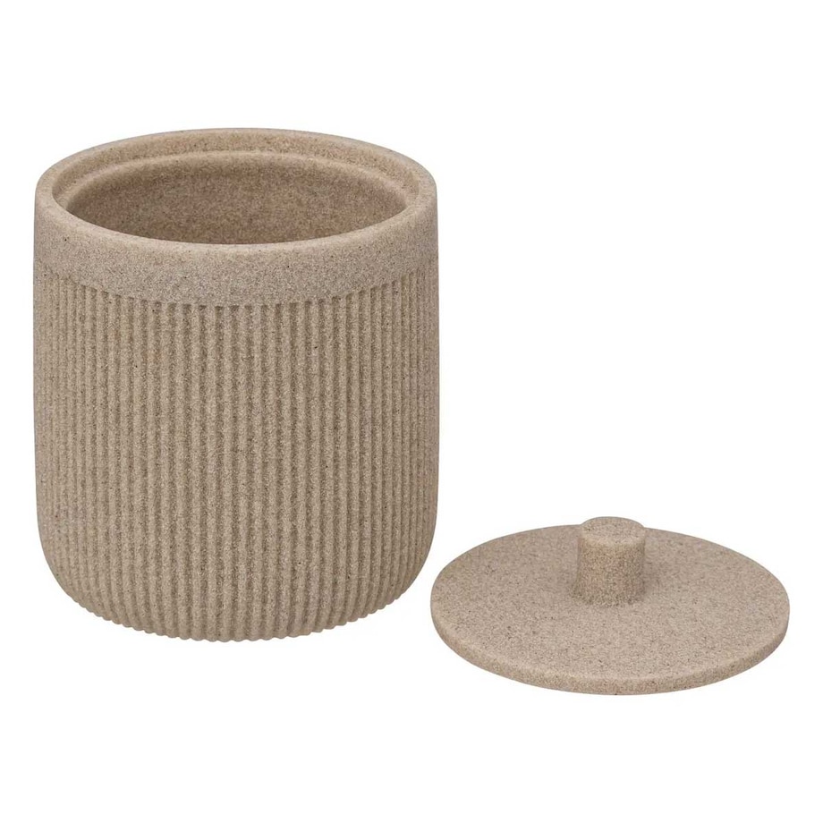 Pojemnik na waciki i patyczki ONYX, łupek, Ø 9,9 cm