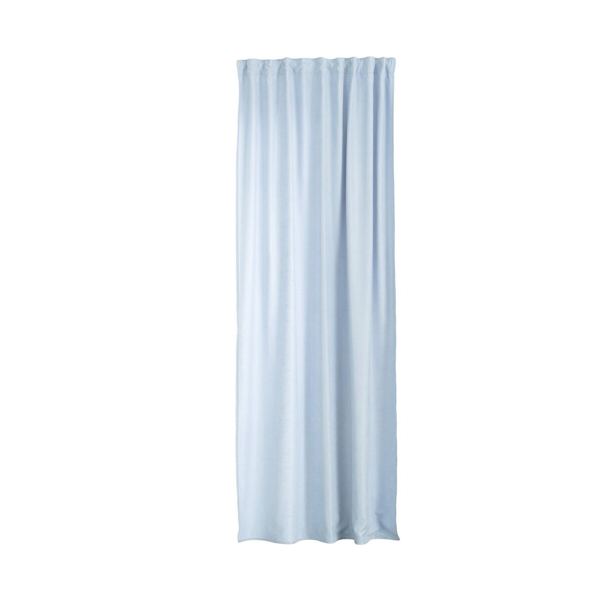 Zasłona BASIC na taśmie marszczącej 140x260cm błękitny szenil 1 szt. 140x260