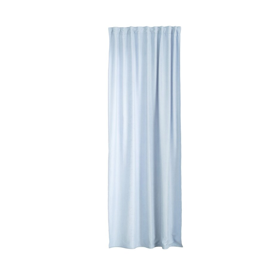 Zasłona BASIC na taśmie marszczącej 140x260cm błękitny szenil 1 szt. 140x260