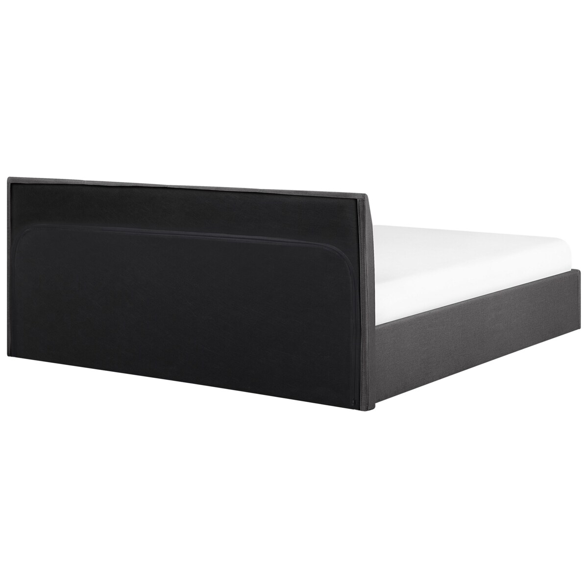 Łóżko z pojemnikiem ORBEY 180 x 200 cm Szary