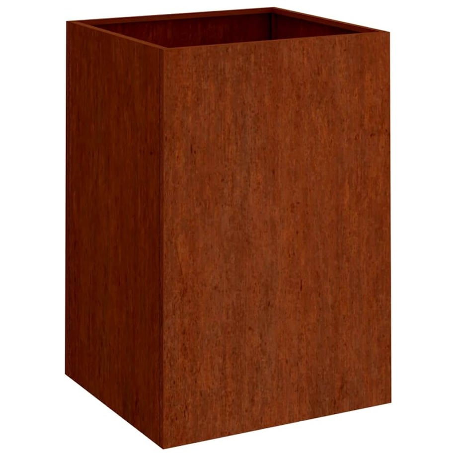 vidaXL Donica, 52x48x75 cm, stal kortenowska
