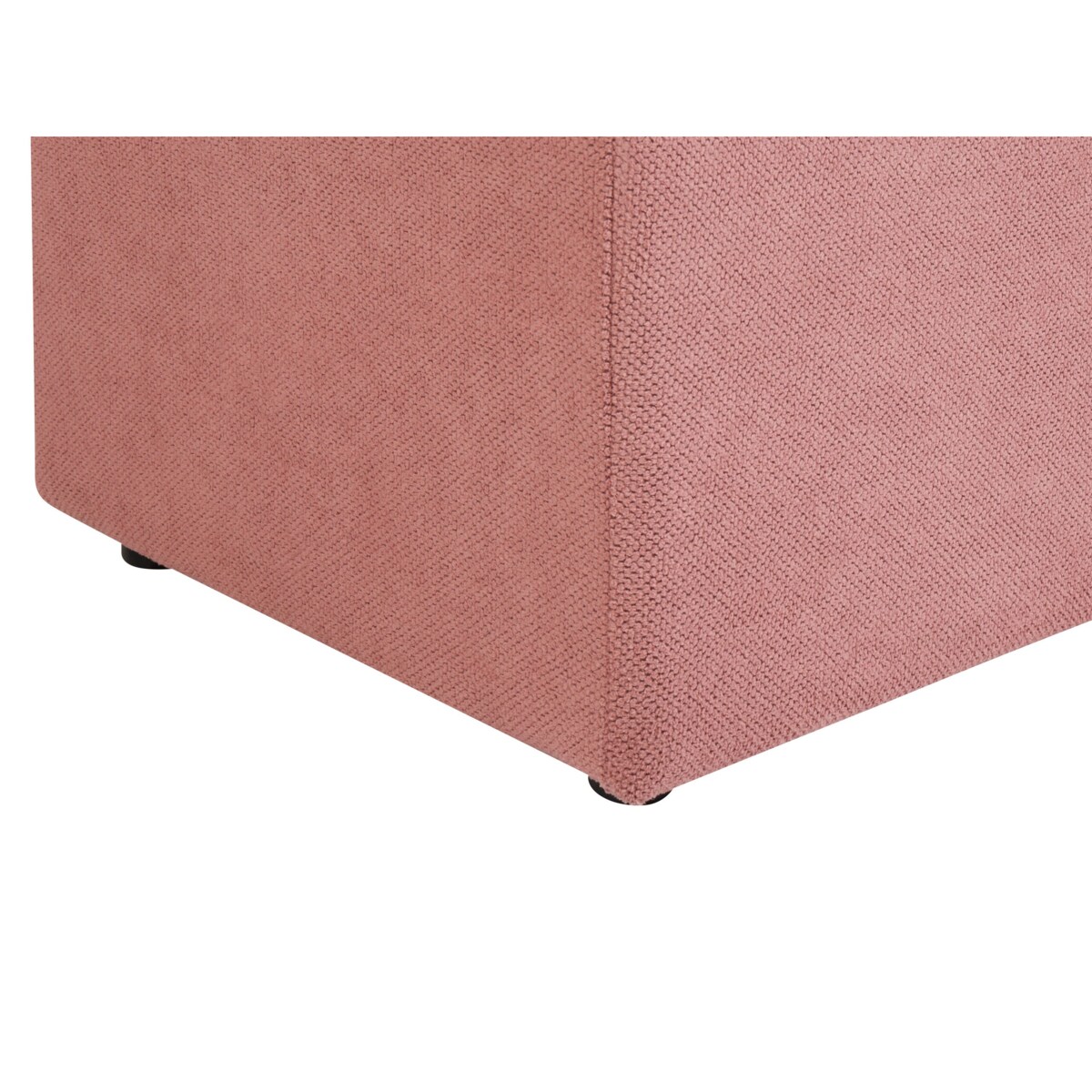 Otomana ze schowkiem OREM Różowy