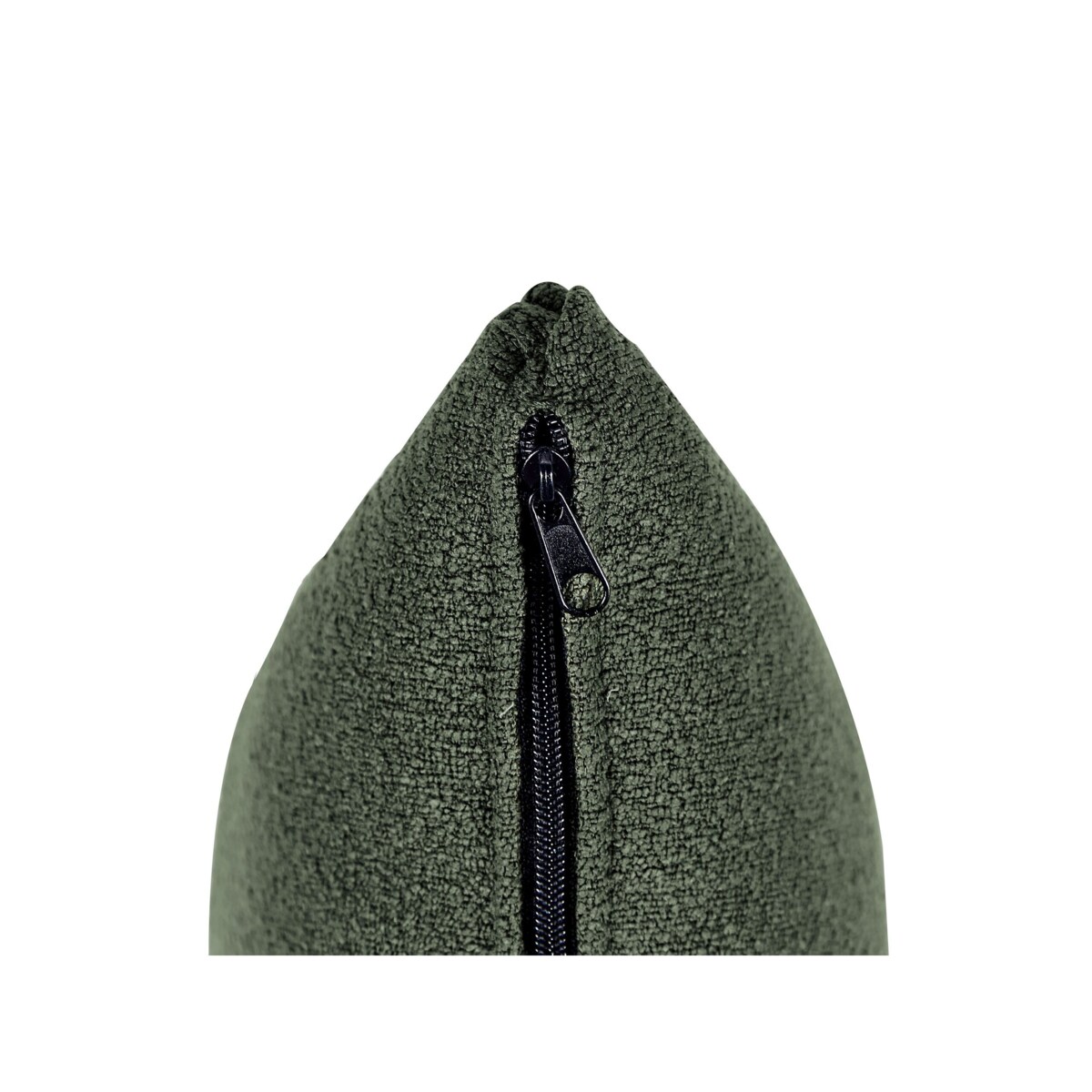 Szezlong boucle lewostronny zielony CHEVANNES