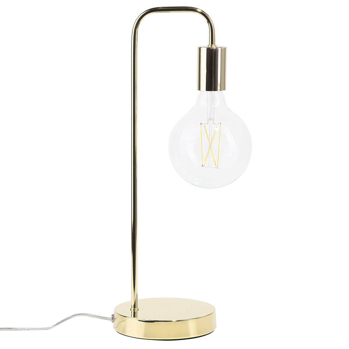 Lampa biurkowa SAVENA Metal Złoty