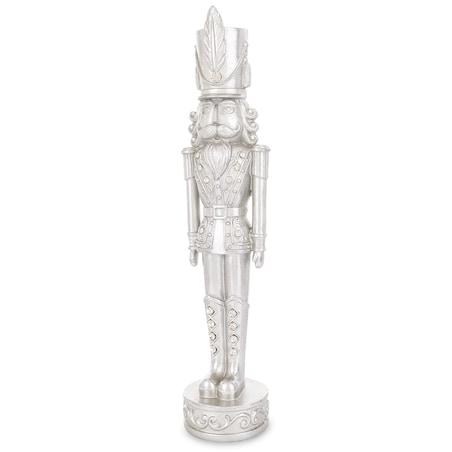 Figurka - Dziadek do orzechów 43x9,5x9 cm SILVER
