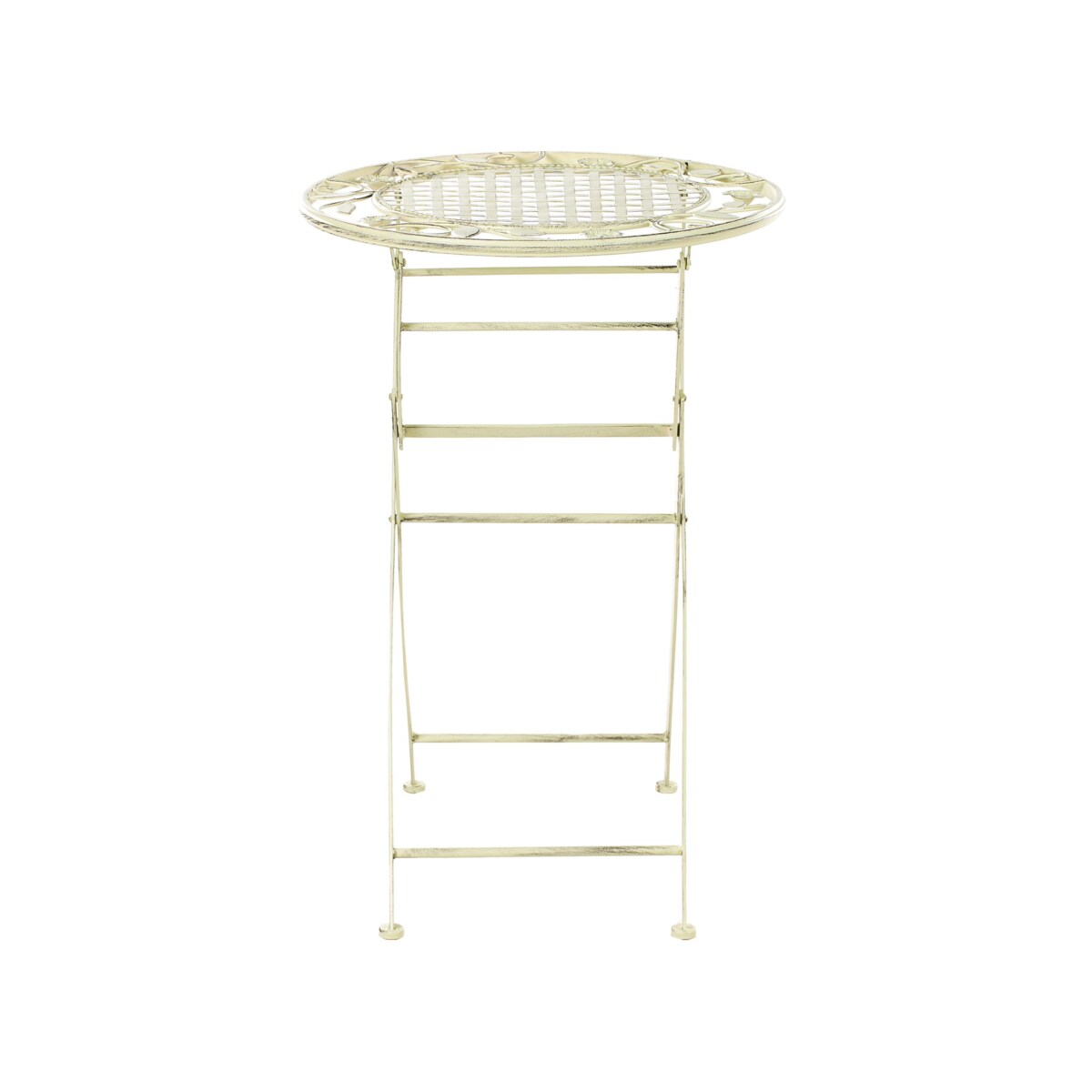 Stolik ogrodowy barowy metalowy  60 cm zielony BIVIO