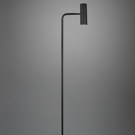 Lampa podłogowa Marley 412400132 czarna tuba stojąca do gabinetu