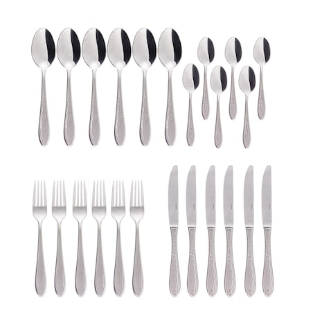 Sztućce Caballe komplet dla 6 osób 24 części, 44 x 33 x 5 cm