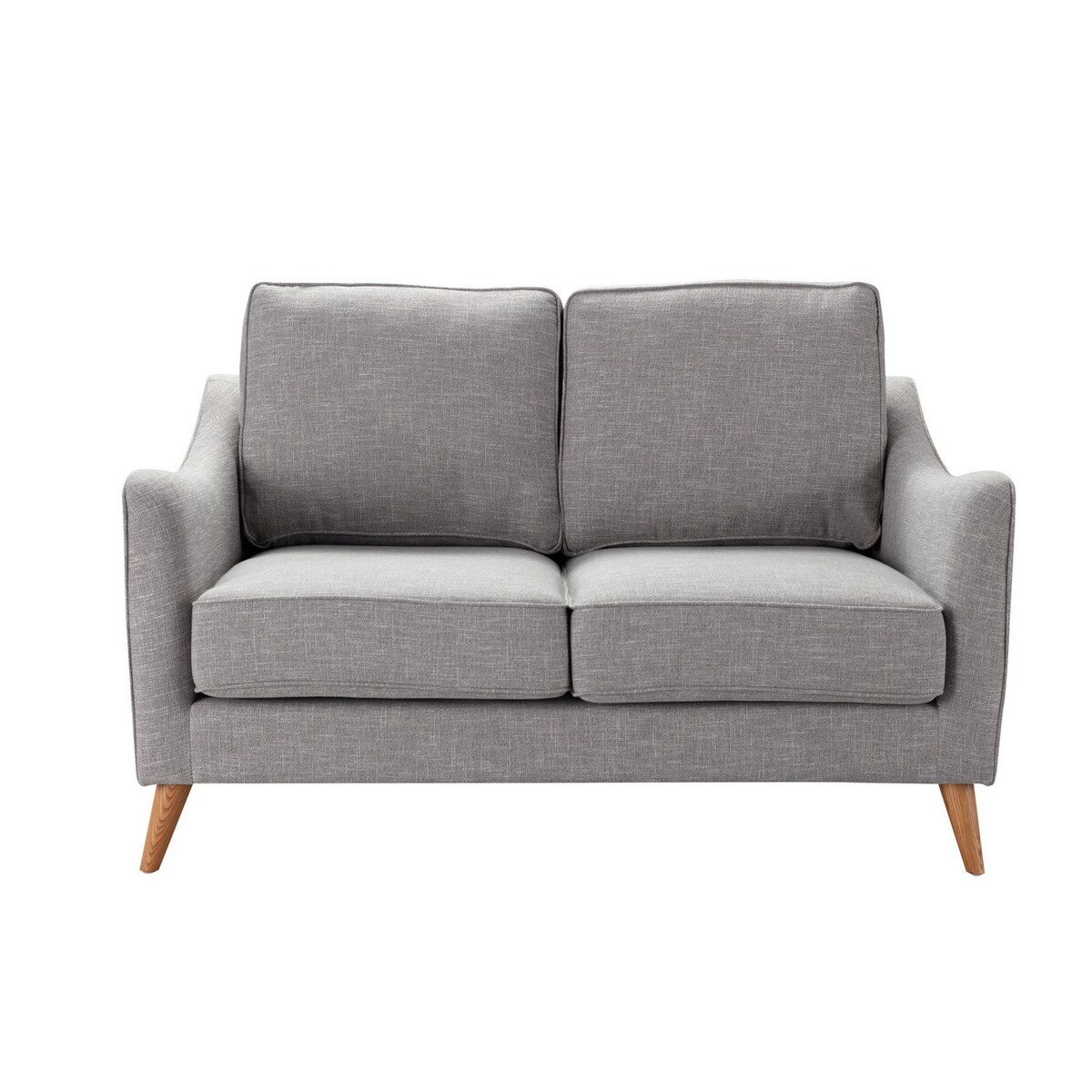 Sofa Venuste grey linen 2-os., 140 x 90 x 90 cm
