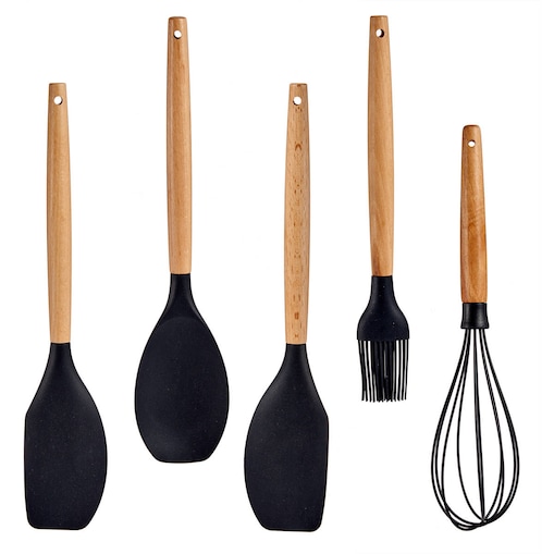 Silikonowe przybory kuchenne, 5 sztuk w zestawie