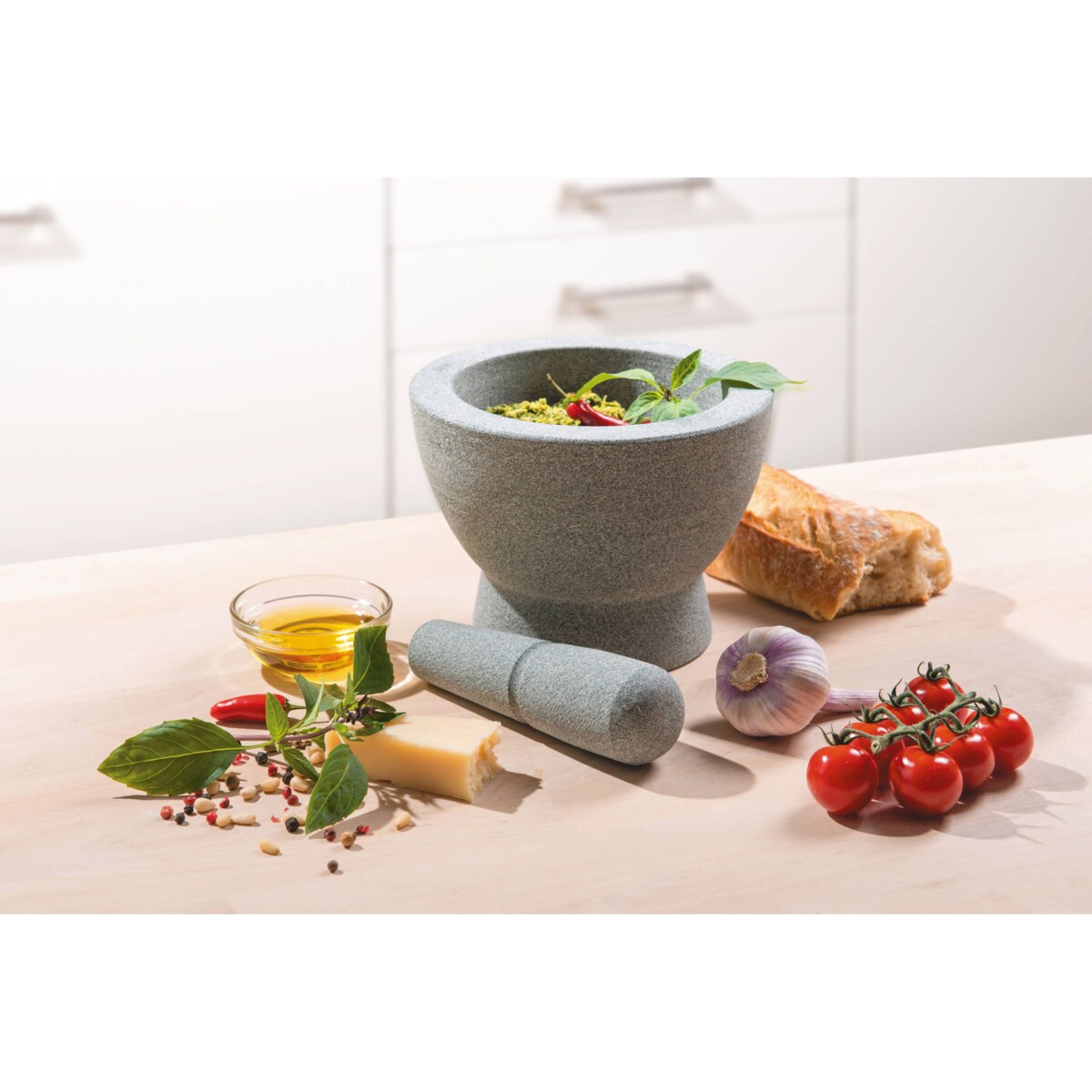 Granitowy moździerz CRUNCHY 17 cm