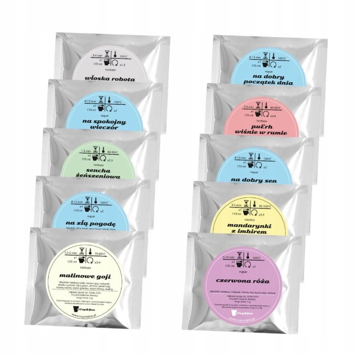 ZESTAW PREZENTOWY BOX Z HERBATAMI NA DZIEŃ DZIADKA I BABCI PREZENT UPOMINEK