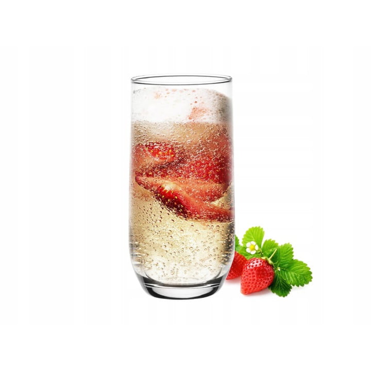 Glasmark Long Szklanka Wysoka Prosta 400 ml na Drinki Sok Napoje Wodę