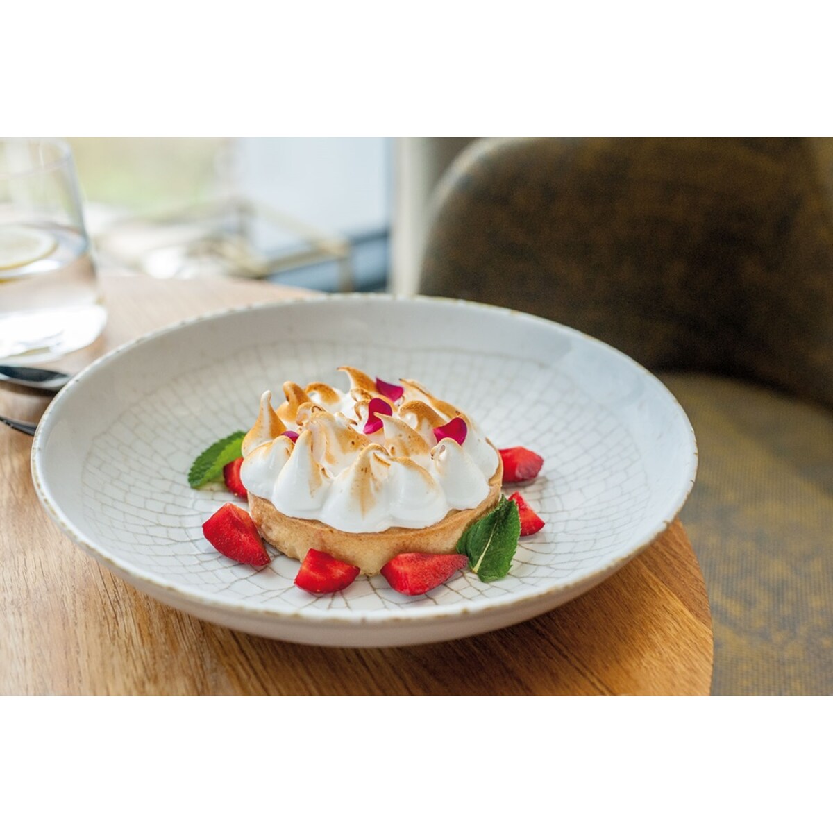 Talerz głęboki 22 cm Roma Leaf LU26 (9036)