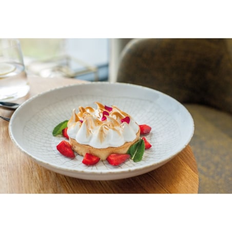 Talerz głęboki 22 cm Roma Leaf LU26 (9036)