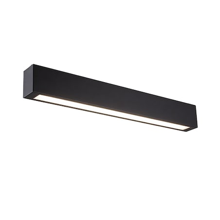 Kinkiet Light Prestige Ibros czarny LED CCT 3000K/4000K/6000K (regulowana) 1 szt.
