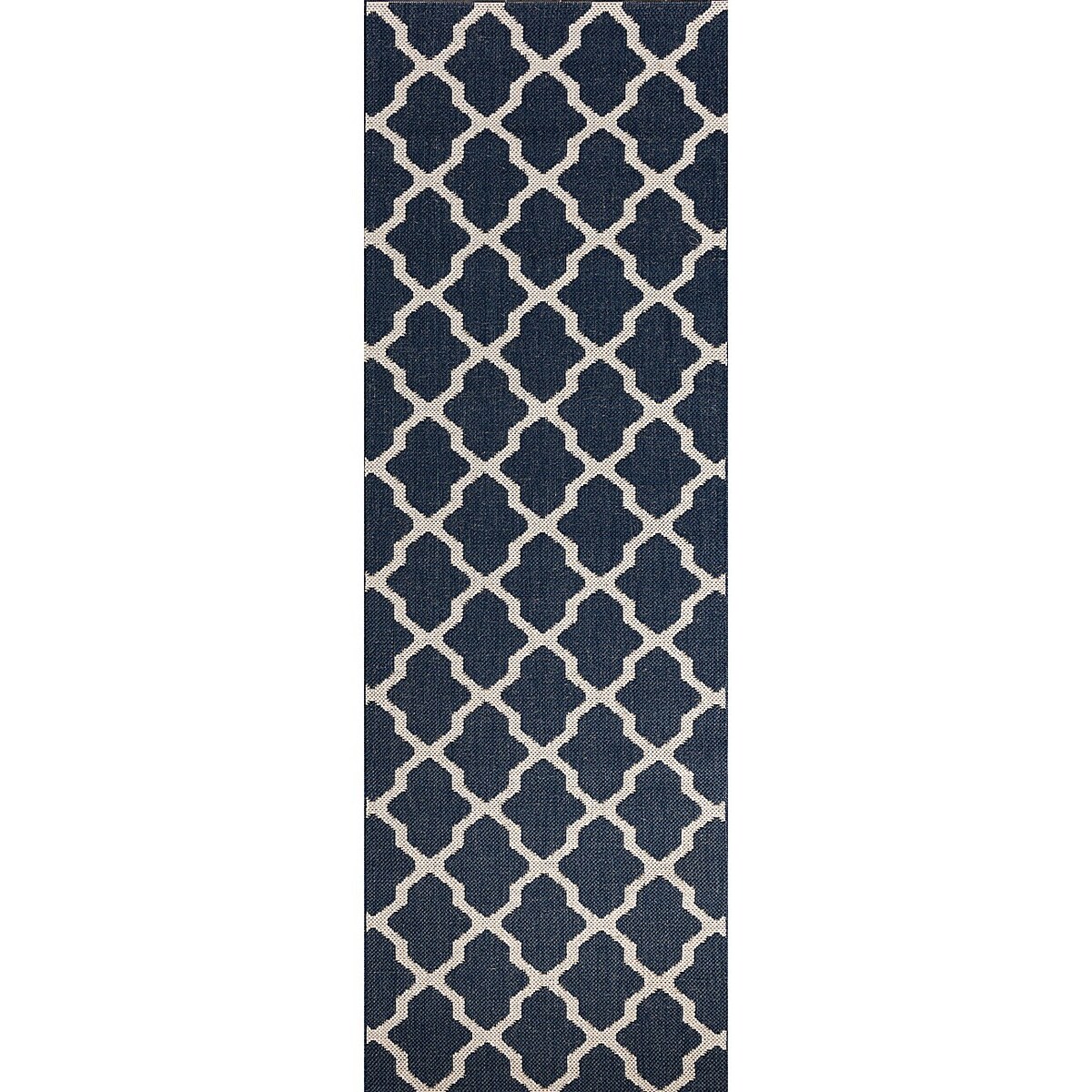 Dywan Cottage blue/wool 60x180cm, 60x180cm