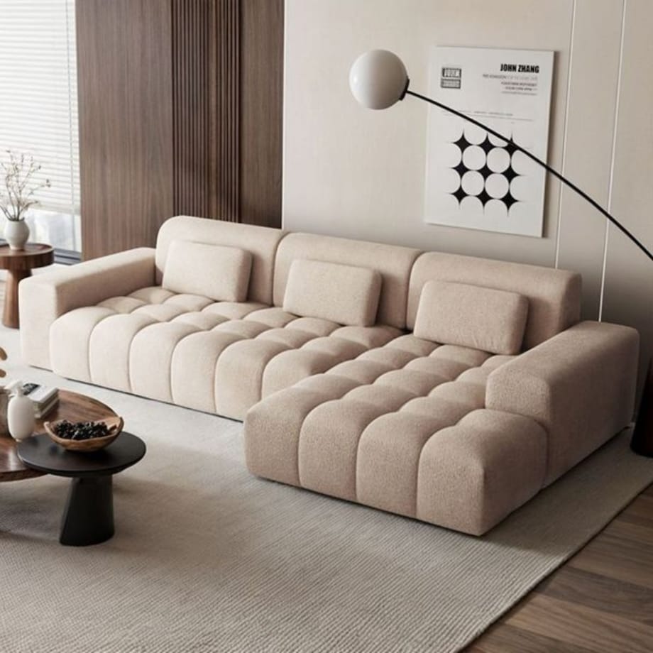 Chevi Sofa narożna - beżowa