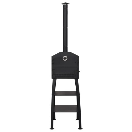 vidaXL Piec do pizzy na węgiel drzewny z 2 kamieniami szamotowymi