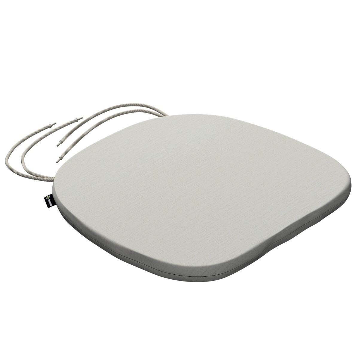 Poduszka na krzesło Bartek, popielaty, 40 x 37 x 2,5 cm, Living II