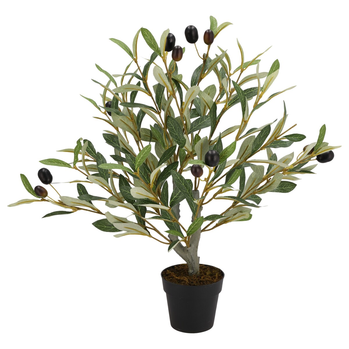 Drzewko OLIWNE sztuczne ROŚLINA kwiat JAK ŻYWE dekoracyjne ZIELONE w donicy