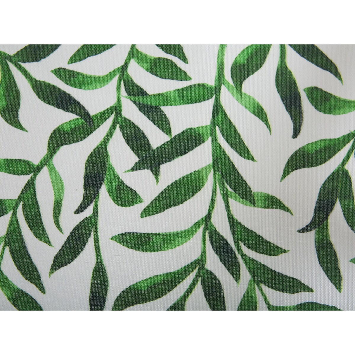 Zestaw 2 leżaków ogrodowych ciemne drewno akacjowe wzór w liście ANZIO