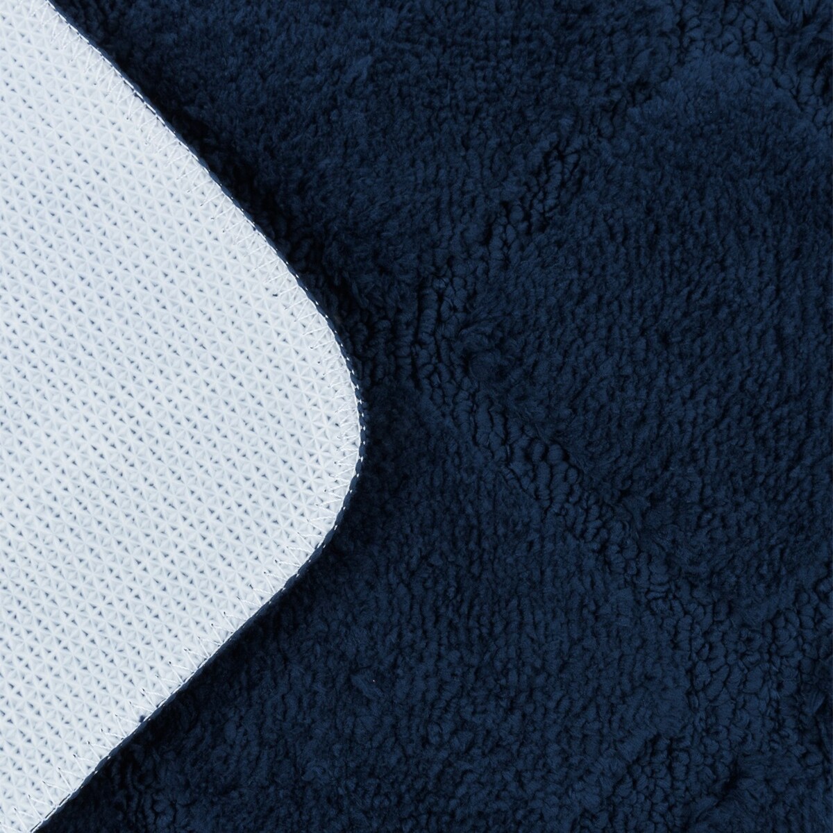 Zestaw 2szt Dywanik łazienkowy Soft 40x60 cm antypoślizgowy granatowy