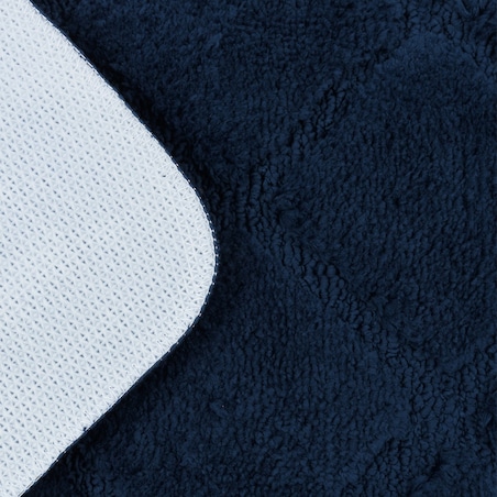 Zestaw 2szt Dywanik łazienkowy Soft 40x60 cm antypoślizgowy granatowy