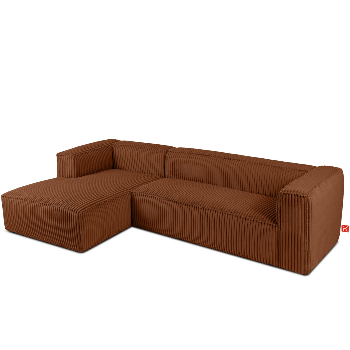 KONSIMO FEROX Duży narożnik lewy, rudy