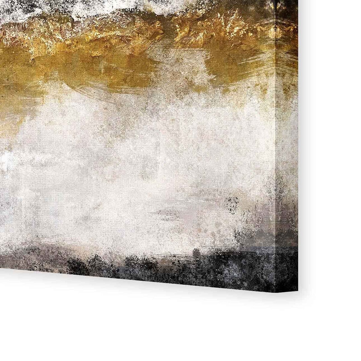 Obraz na płótnie Black&Gold Impression, 100 x 70 cm