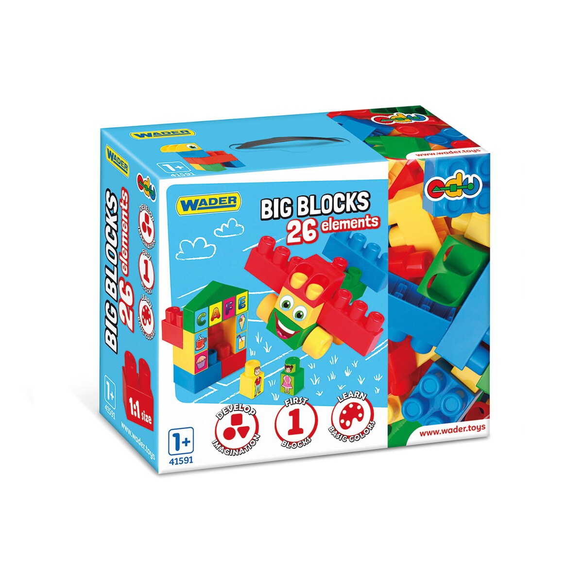 Big Blocks klocki 26el.