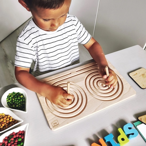 Tablica grafomotoryczna spirala