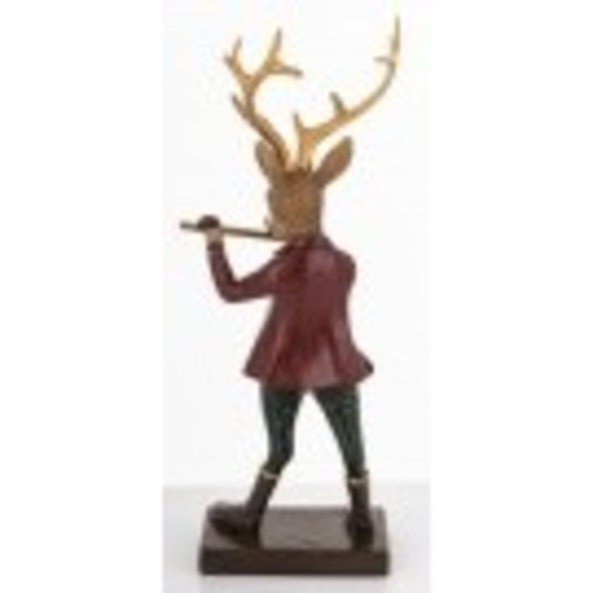 Dekoracja - renifer MUZYK 22,5x8x9 cm FLECISTA