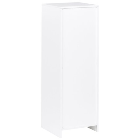 Regał na książki 3 półki ZEHNA 117 cm Biały