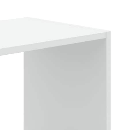 vidaXL Regał, biały, 102x32x108 cm, materiał drewnopochodny