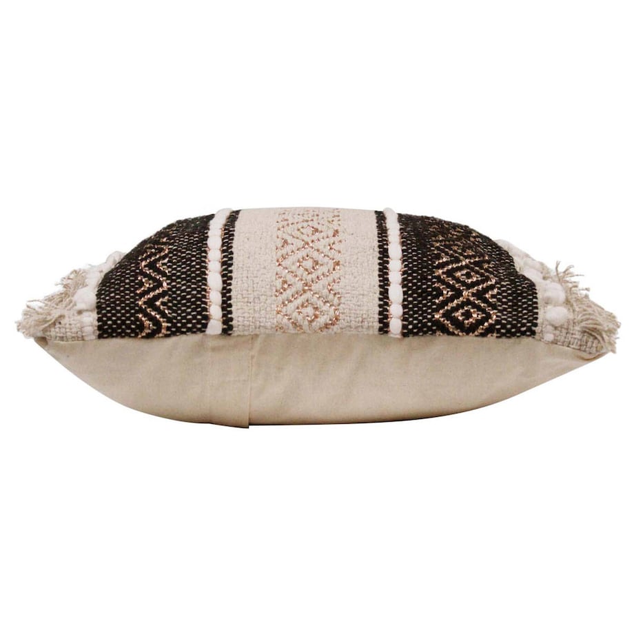 Poduszka ozdobna z metaliczną nitką MIRAGE, 40 x 40 cm