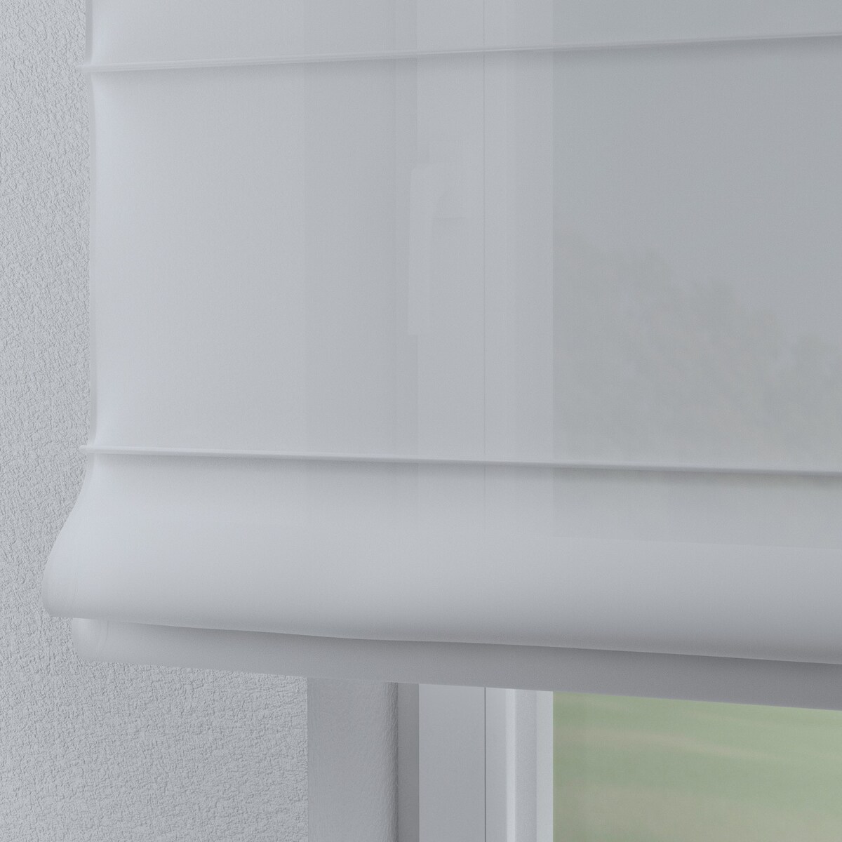 Roleta rzymska Verona 160x170 prześwitujący, złamana biel