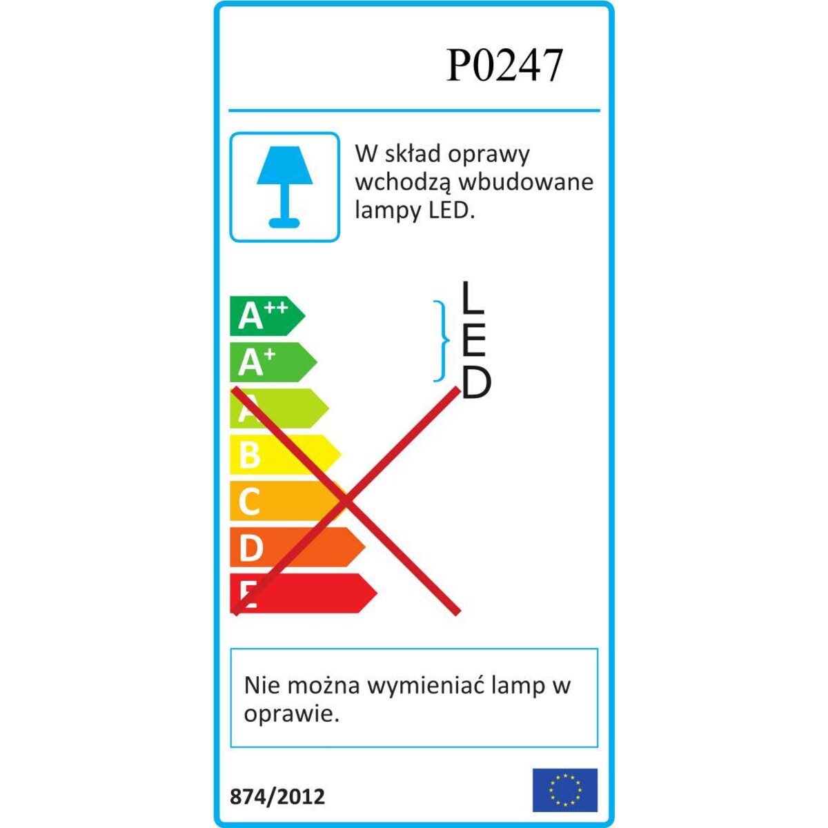 LAMPA wisząca MURANO C P0247 Maxlight szklana OPRAWA zwis LED 3W 3000K sopel przezroczysty