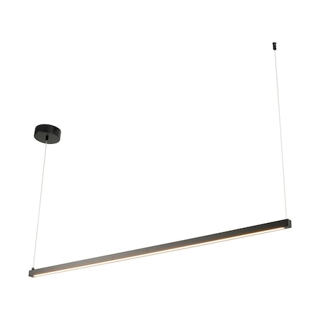 Lampa wisząca BEAM-80 LED czarna 80 cm