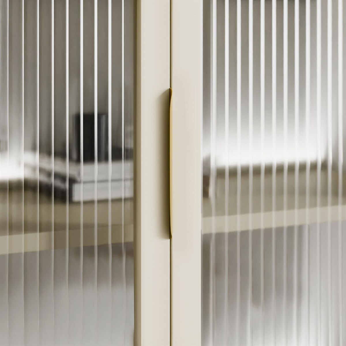 Komoda LINEA 2D3S z szufladami i oświetleniem LED, kaszmir