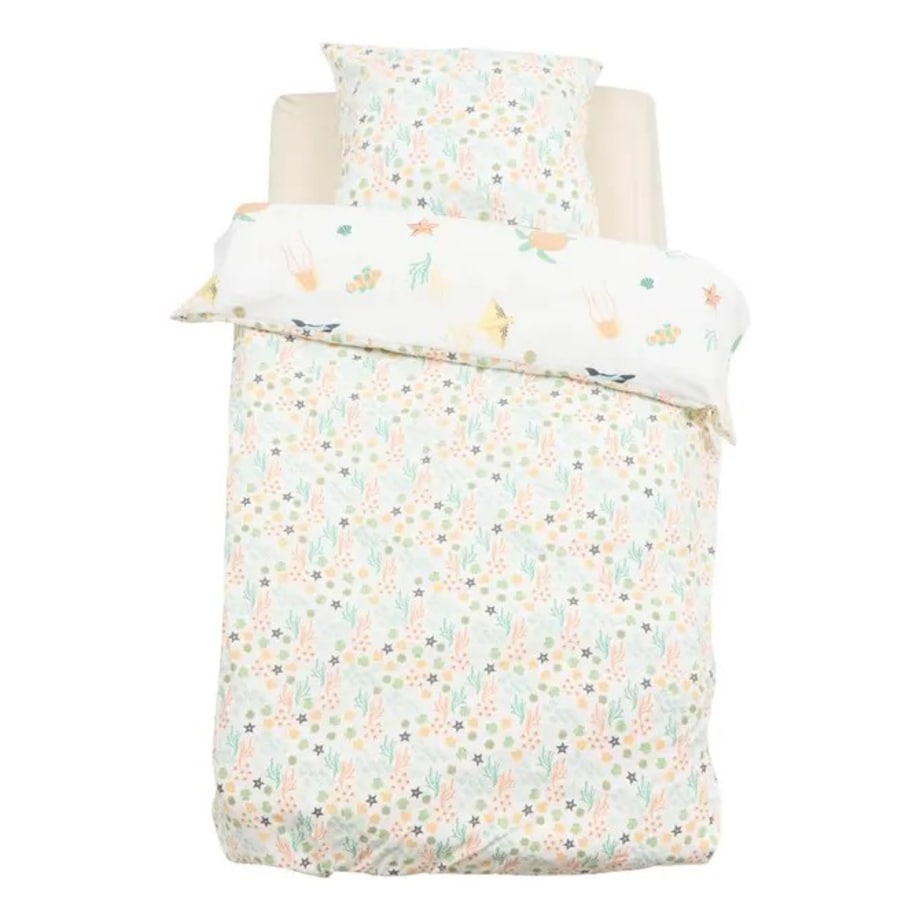 Komplet pościeli bawełnianej dla dzieci, Oceania, 140x200 cm