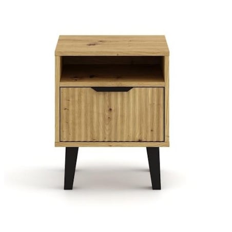 Szafka nocna Scandi 1S SLIM DĄB ARTISAN