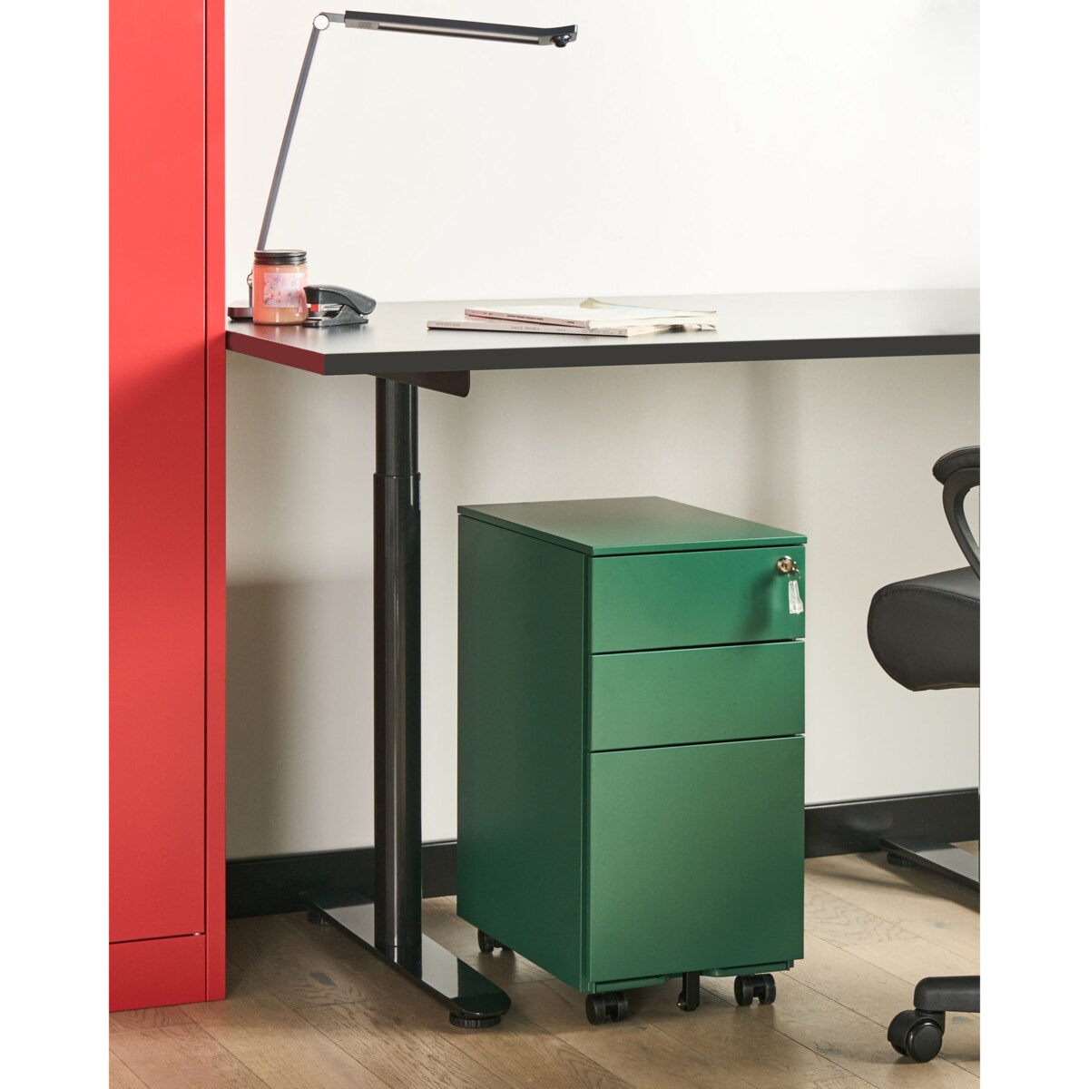 Szafka biurowa BOLSENA Metal Zielony