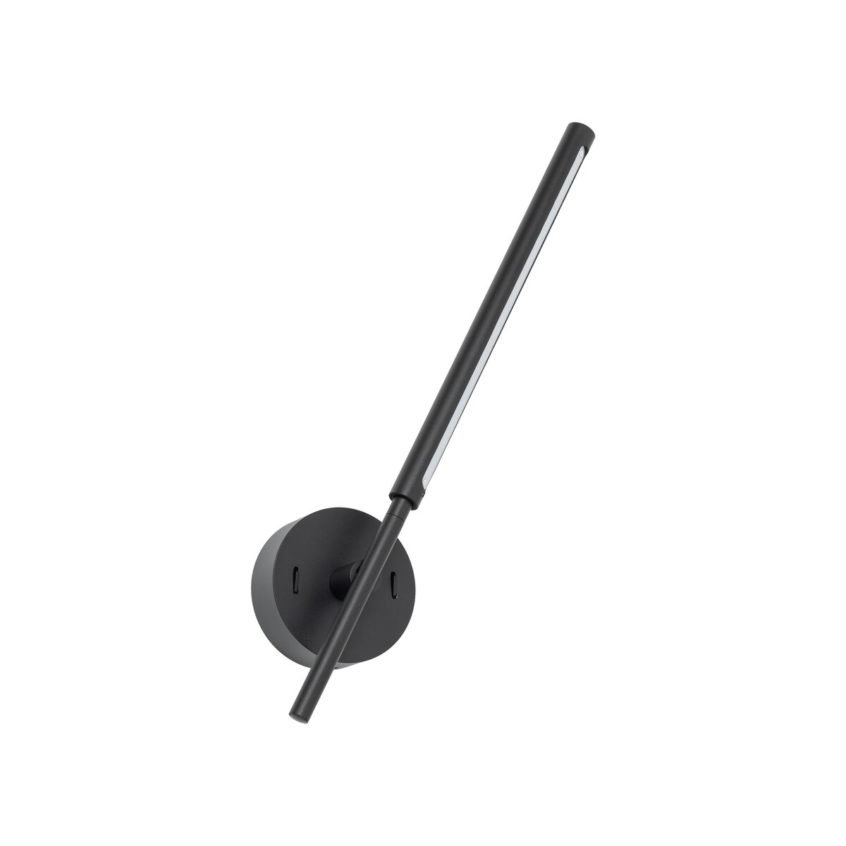 Kinkiet LED TK Lighting Focus Black 5397 4+1W czarny, nowoczesny, z włącznikiem, 4000K