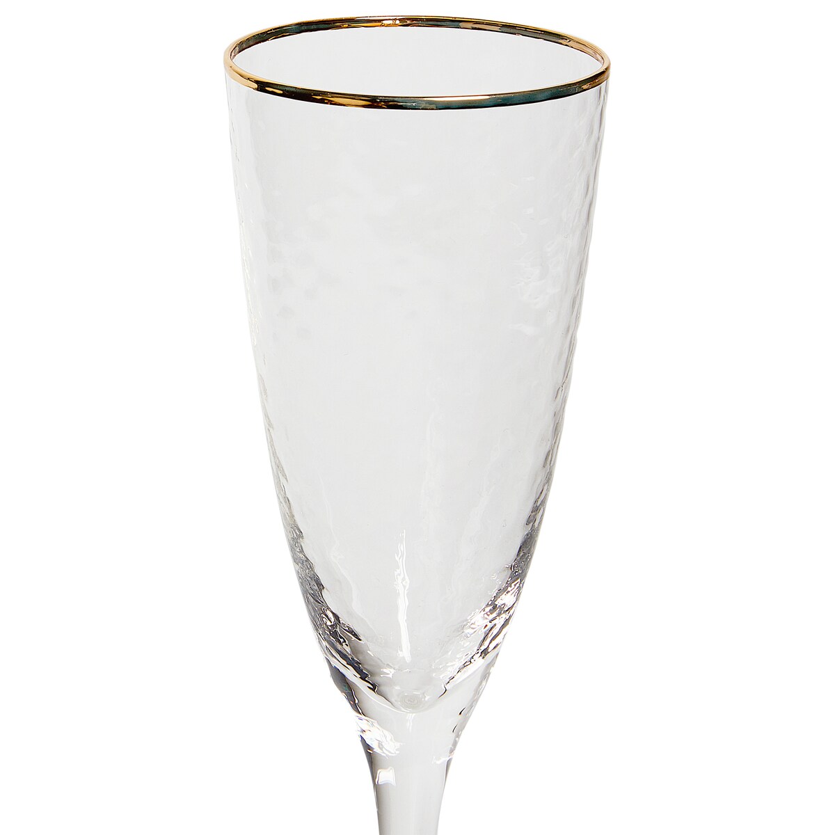 Zestaw 4 kieliszków do szampana flet TOPAZ 250 ml Przezroczysty