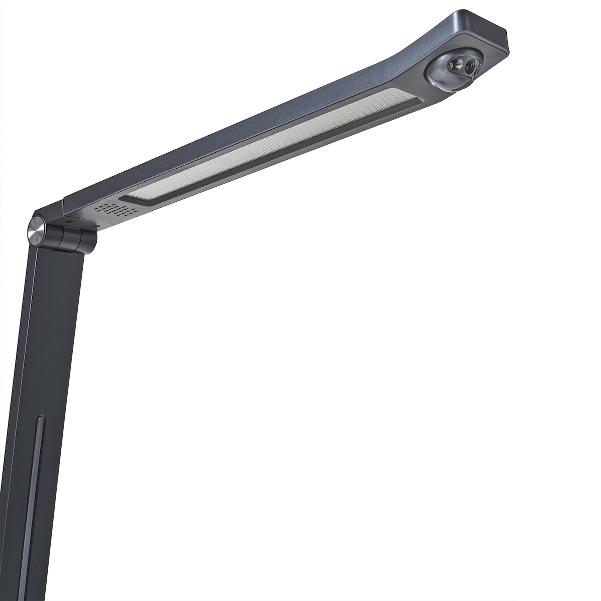 Lampa biurkowa LED LEPUS Z czujnikiem ruchu Ciemnoszary