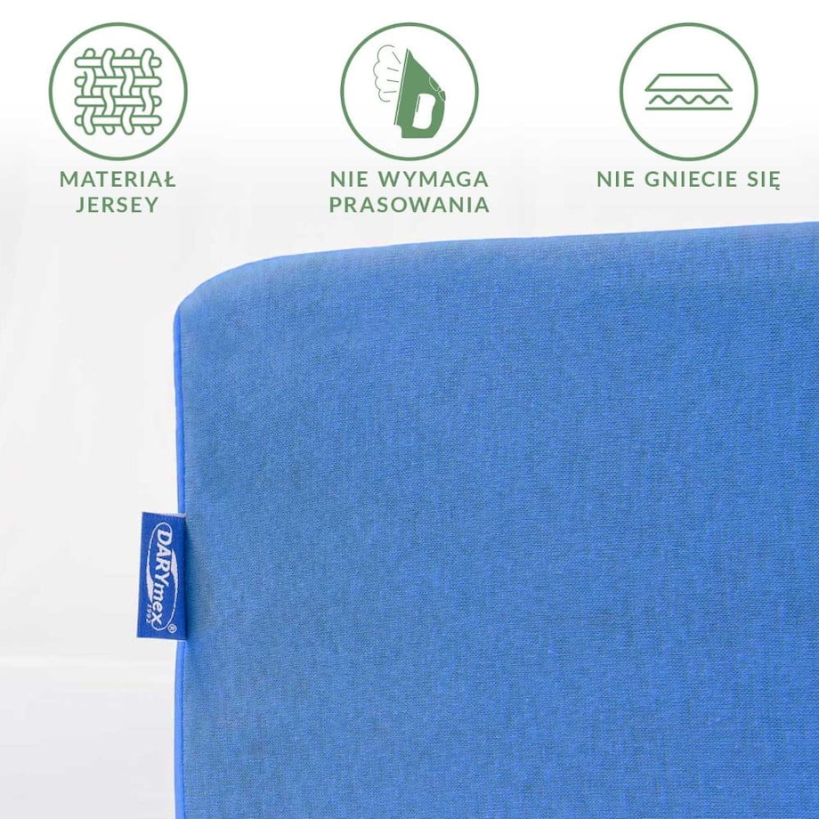Prześcieradło jersey z gumką 120x200 kolor Chaber