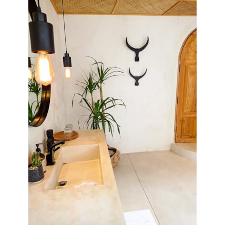 DEKORACJA ŚCIENNA ROGI BYKA S