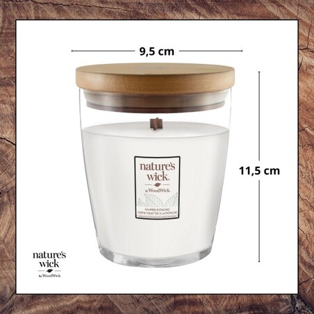 Natures Wick świeca średnia WHIPPED PISTACHIO