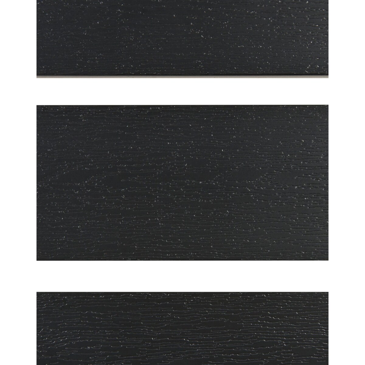 Zestaw 6 krzeseł ogrodowych VERNIO Czarny/ srebrny